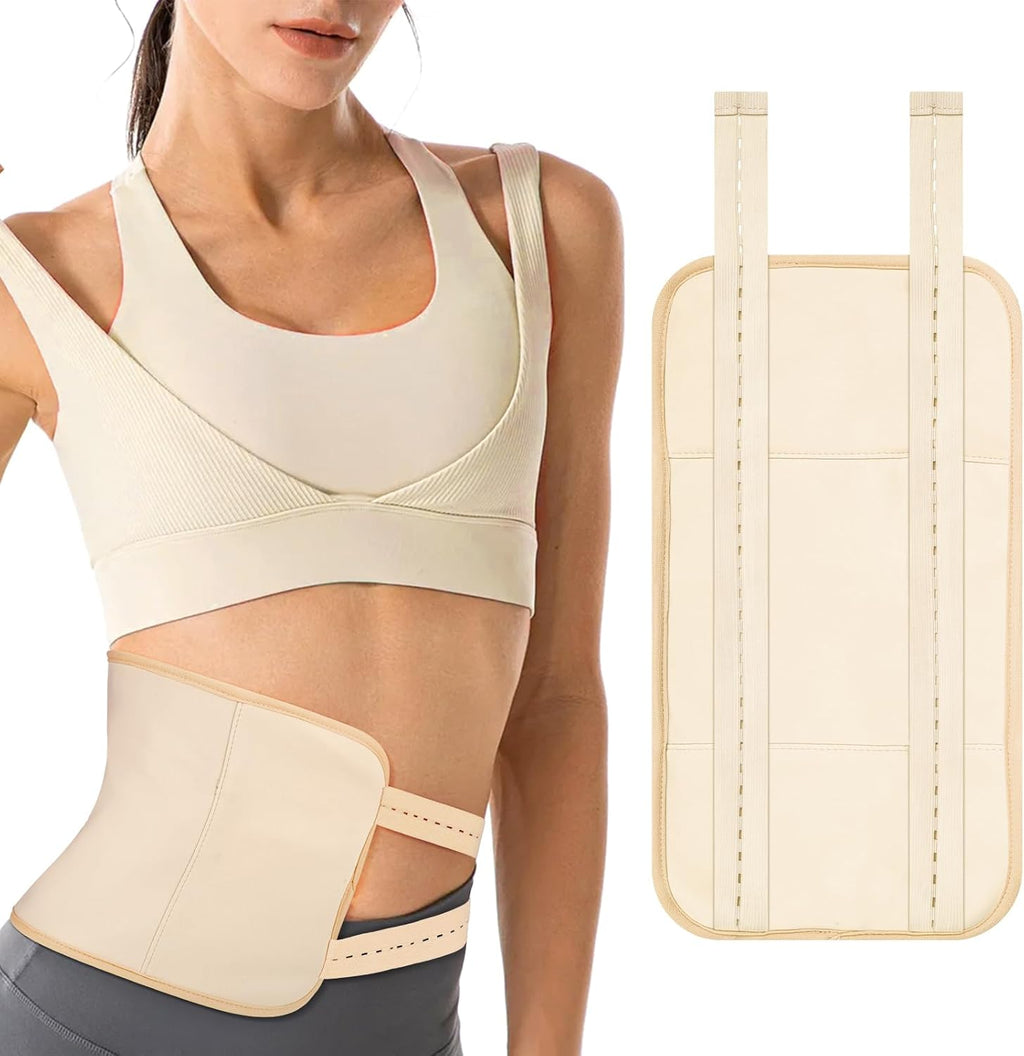 Castor Oil Pack, Adjustable Reusable Castor Oil Pack Wrap for Liver Detox, Castor Oil Pack Wrap for Stomach Less Mess, Elastic Strap Bamboo Cotton Machine Washable Anti Oil Leak
