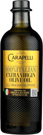 Carapelli Extra Virgin Olive Oil, Cold Pressed, 500 ML (Pack of 6)