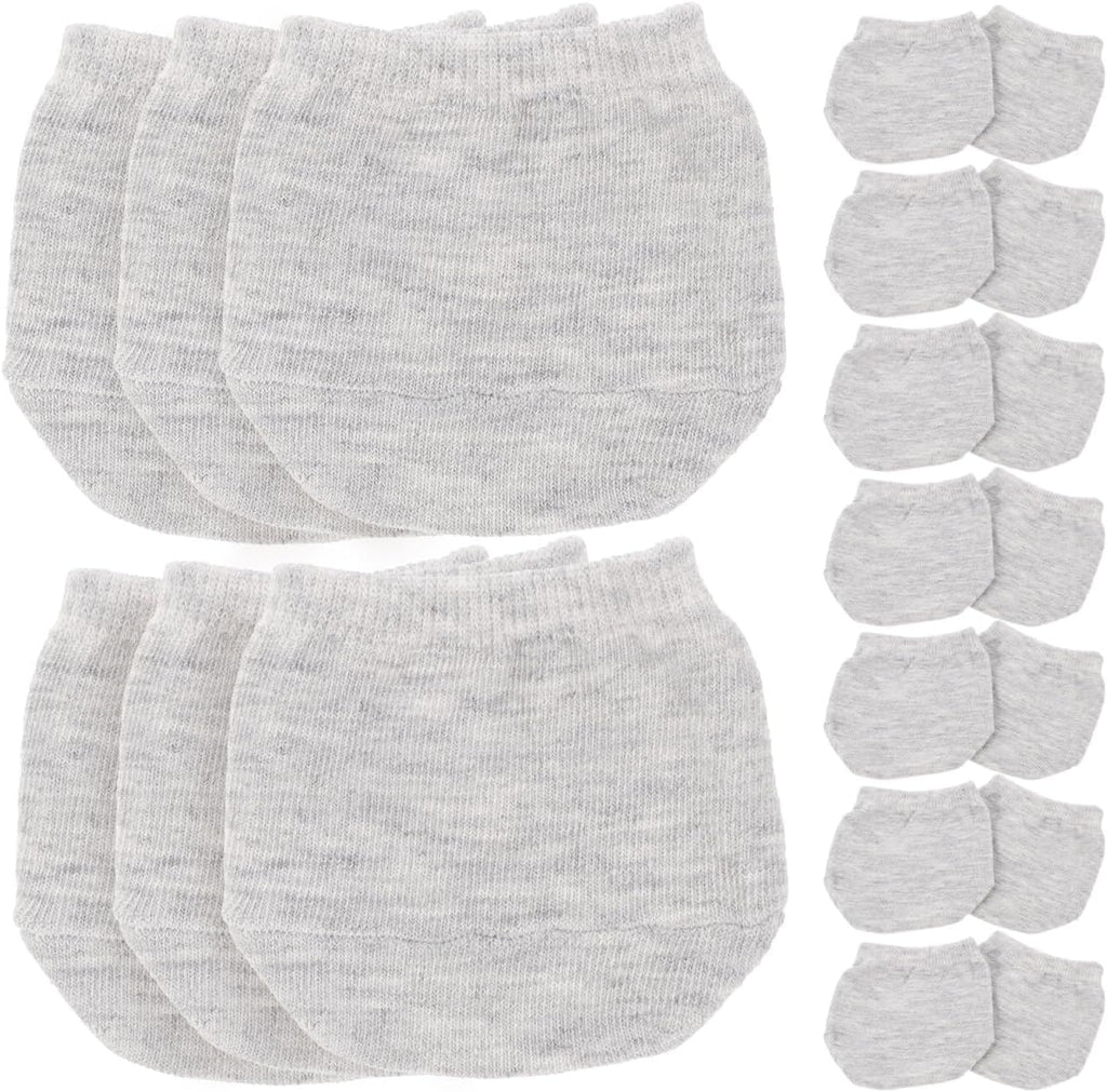 DOITOOL Women Half Palm Socks Breathable No-Show Invisible Socks Sweat Absorbing Seamless Forefoot for High Heels and Daily Wear Comfort