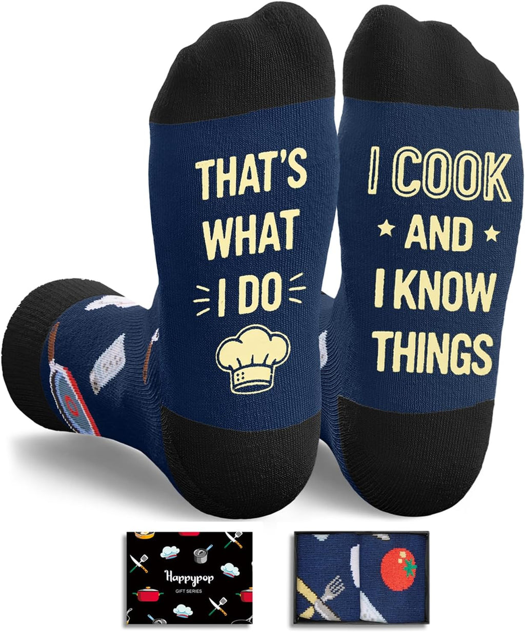 HAPPYPOP Funny Gifts for Women Men - Mechanic Photography Bus Driver Engineer Plumber Sock