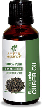 Cubeb Oil -(Piper Cubeba)- Essential Oil 100% Pure Natural Undiluted Uncut Therapeutic Grade Oil 3.38 FL.OZ