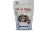 Sicilian Village Marinated Green and Black Olives, 7 Ounce