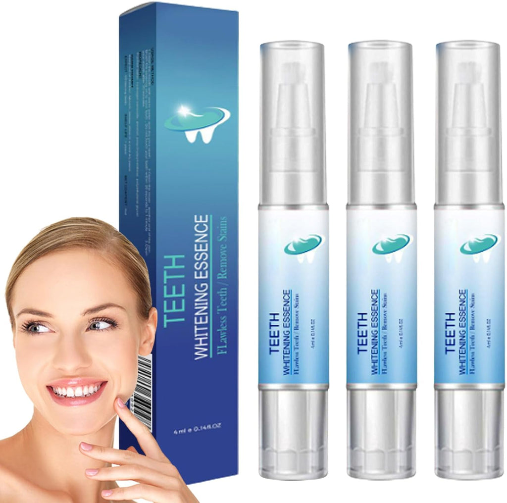 Clevermart Teeth Whitening Essence, Clevermart Teeth Whitening Pen, Effectively Removes Tooth Stains(3 Pcs)