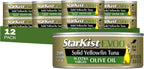 StarKist E.V.O.O. Solid Yellowfin/light Tuna in Extra Virgin Olive Oil - 4.5 oz Can (Pack of 12)(Packaging may vary)