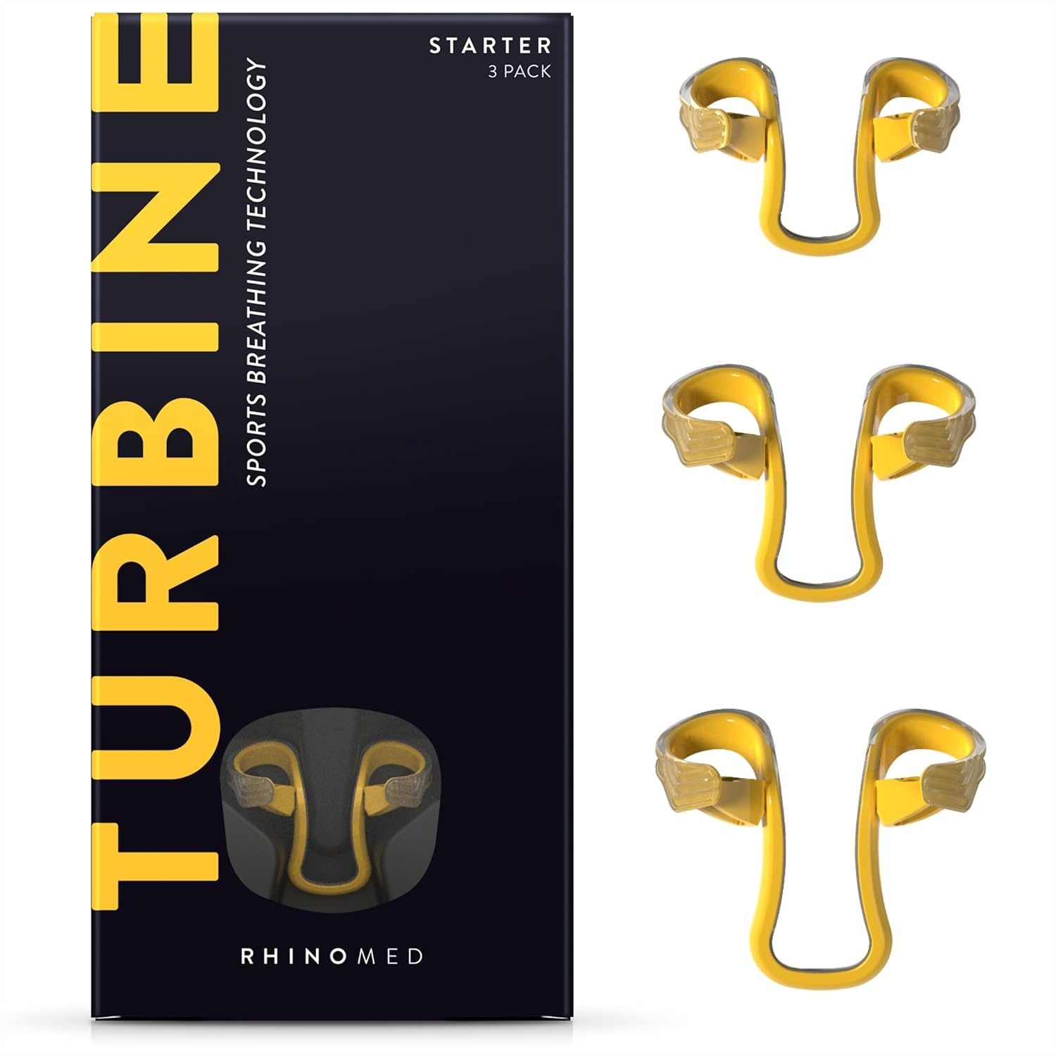 Rhinomed Mute Nasal Dilator Snoring Solution | Snore Less & Sleep Better | Nasal Strip Alternative | Comfortable Breathing Aids for Better Sleep & Improved Airflow