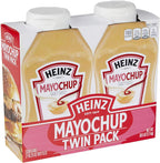 Heinz Mayochup Saucy Sauce Twin Pack ~ 19.25 oz. 2 Pack Beige