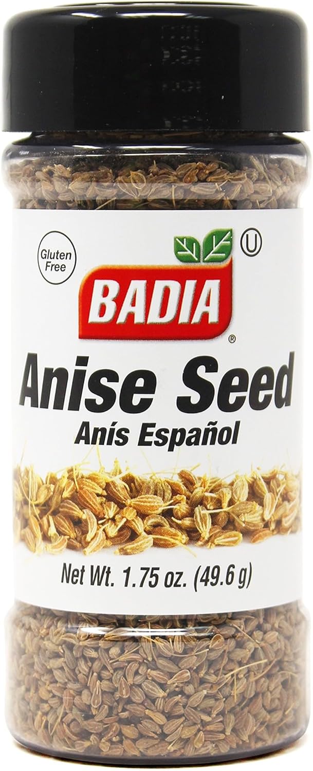 Badia Anise Seed, 1.75 oz – Whole Anise Seeds for Baking, Cooking, and Teas