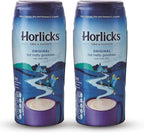Horlicks Malted Milk Powder 400 Gram (Pack of 2) - Made in England for Malt - Creamy, Malty Taste - Free From Artificial Colors, Sweeteners, and Preservatives