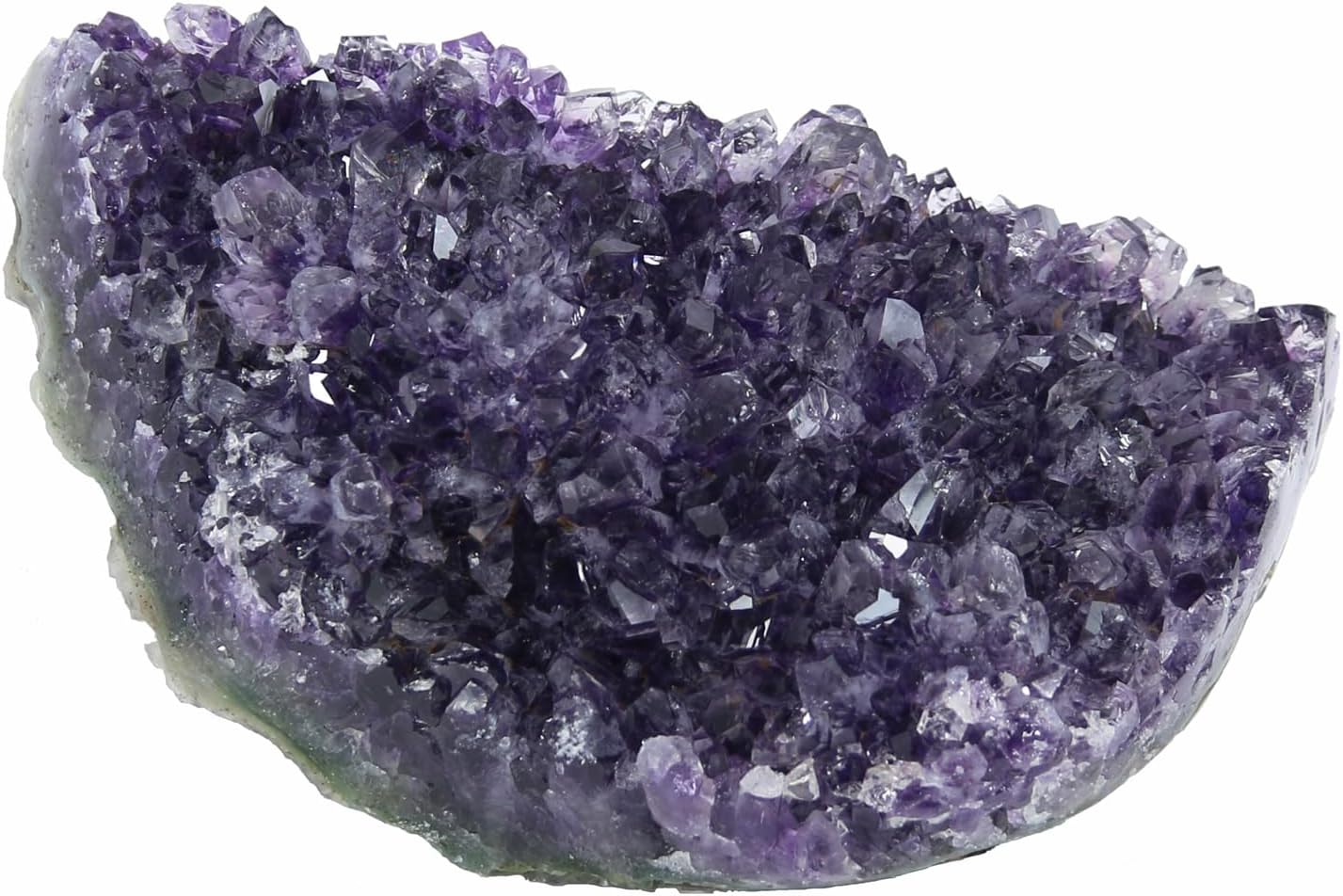 Raw Amethyst Stones and Crystals Rock, Natural Amathesis Crystal Clusters, Geodes with Crystals, Cuarzo Amatista Original, Real Amethyst Crystals Geode, Gemstones, Healing Crystals(1.1Lb)