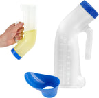 Stock Your Home Unisex Urinal Bottle (1 Pack) - Portable Urinal for Women & Men - Female Urinal with Lid - 32 Oz Female Urination Device - Women Pee Funnel Cup for Emergency, Travel, Car & Camping