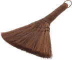 Small Broom Tool Natural Palm Brush Compact Manual Cleaning Broom for Home Use Sweeping Floor and Couch Dusting