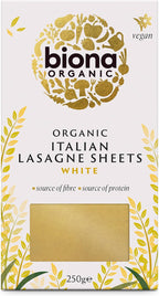 Biona Organic - Italian Pasta - Lasagne Sheets - 250g