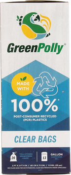 Greenpolly, Tall Kitchen Recycling Bags 13 Gallon, 20 Count
