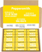 Peppersmith 100% Xylitol Mints, Sicilian Lemon and Fine English Peppermint, 25 Mints15 g (Pack of 12, Total 300 Mints)
