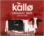 Kallo Organic Beef Stock Cubes (6x11g)