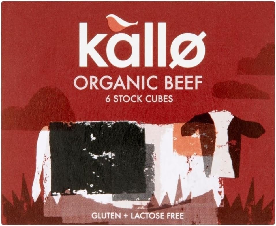 Kallo Organic Beef Stock Cubes (6x11g)