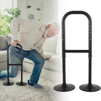 Dual Base Standing Assist Device, 9 Levels Height Adjustable Stand Assist Aid for Elderly, Portable Lightweight Aluminum Alloy Standing Tool, Mobility Aid for Old People, Pregnant, Patients