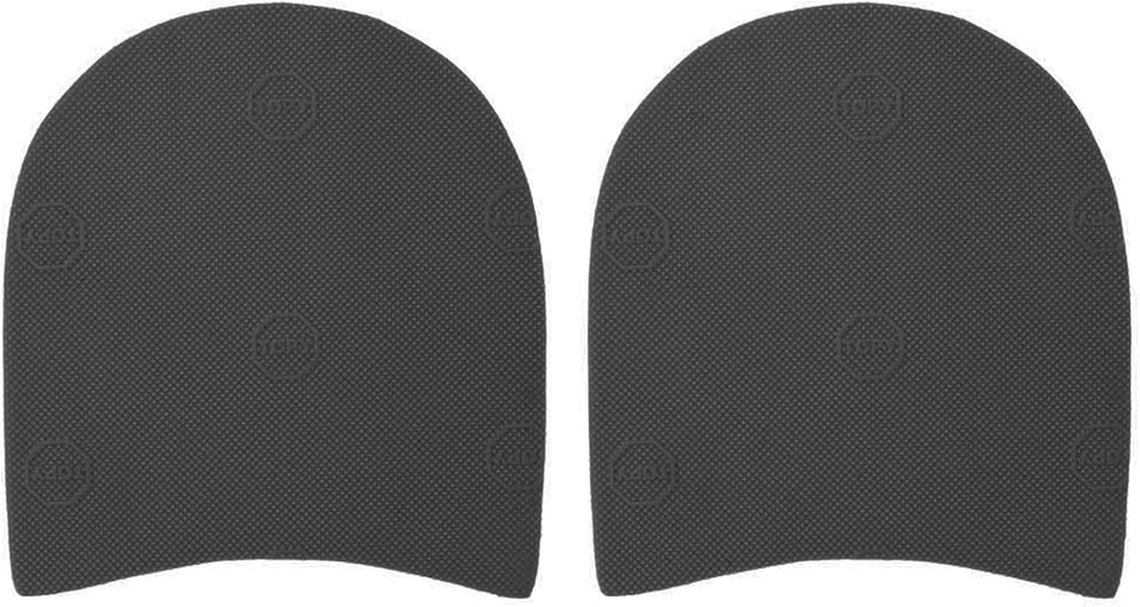 A Pair Boot Heel Replacement, Rubber Heel Replacement for Boots, Rubber Sole Protector for Sneakers Anti Slip Pad Thicken Pad Shoe Repair Accessories (Black)