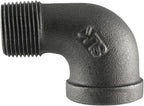 Southland 520-300HC 90 Degree Street Elbows, 1/8", Black