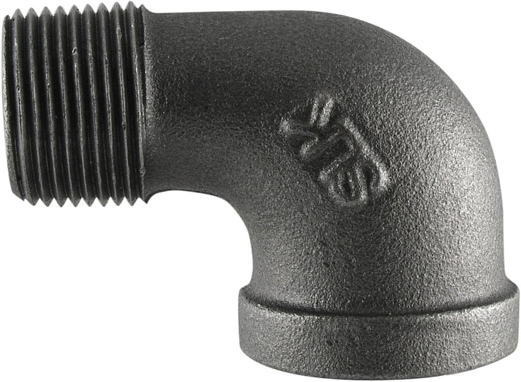 Southland 520-301HN 90 Degree Street Elbows, 1/4", Black