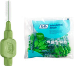 TePe Interdental Brushes Original | Size 5-0.8mm | 1 Pack of 20 Brushes (Green)