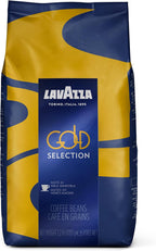 Lavazza Gold Selection Whole Bean Coffee Blend, Light Roast, 2.2 Pound Bag ,Premium Quality, Blended and roasted in Italy,Well balanced, Aromatic Blend with notes of honey and almond