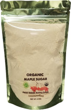 Frost Ridge Maple Farm Powdered Granulated Organic Maple Sugar, Grade A, 8 oz.