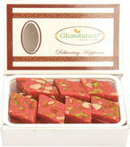 Ghasitaram Gifts Diwali Gifts Diwali Sweets - Strawberry Katli 200 GMS