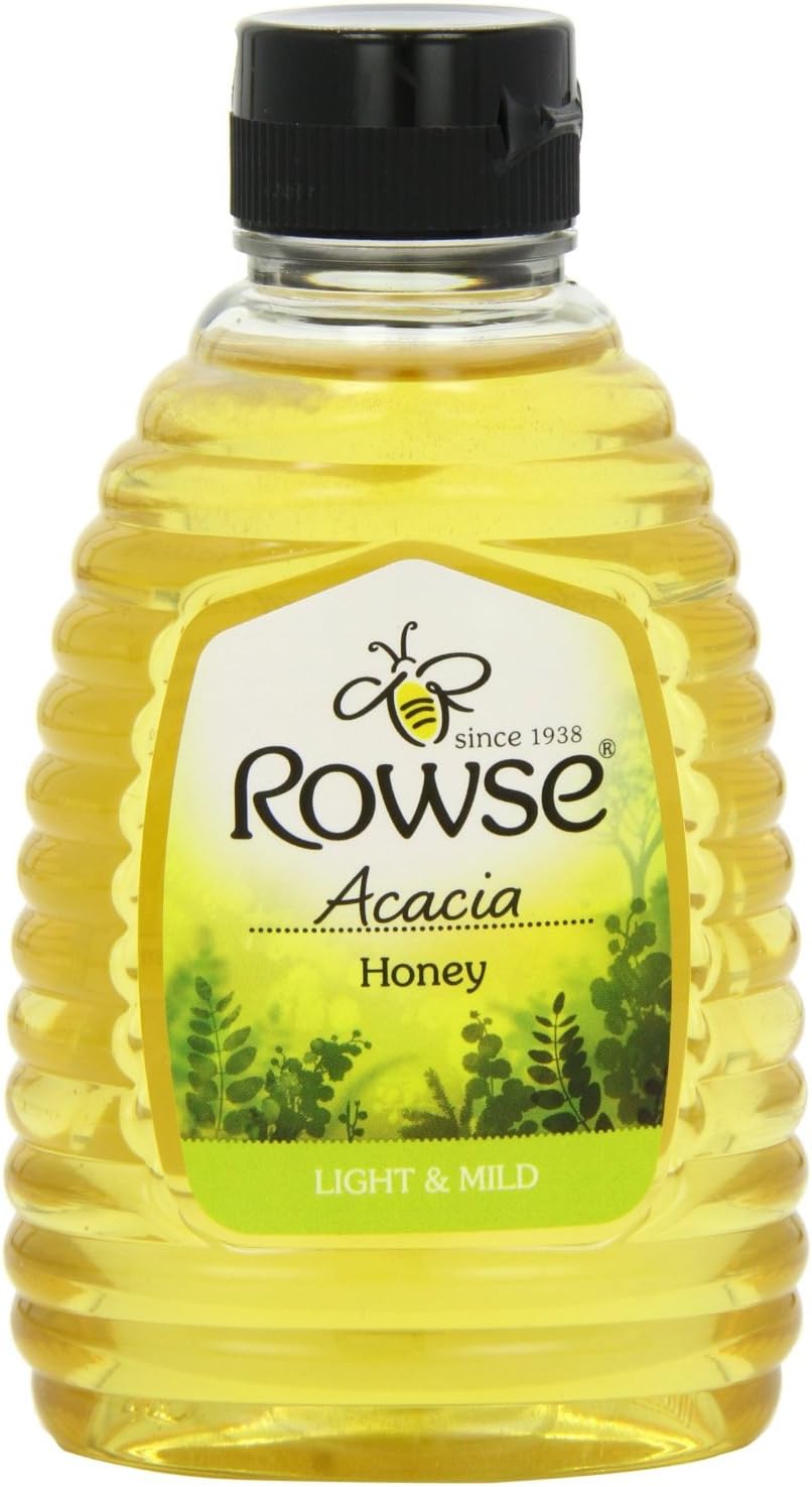 Rowse Squeezable Acacia Honey 340 g (Pack of 2)
