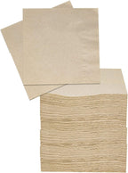 200 Eco Friendly Recycled Bar Biodegradable Napkins 5x5in Beverage Compostable