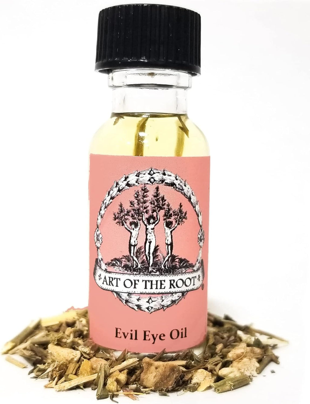 Evil Eye Oil by Art of the Root | Handmade with Herbs & Essential Oils | Conjure, Wiccan, Pagan, Magick | Negative Energy, Psychic Attacks & Protection Rituals