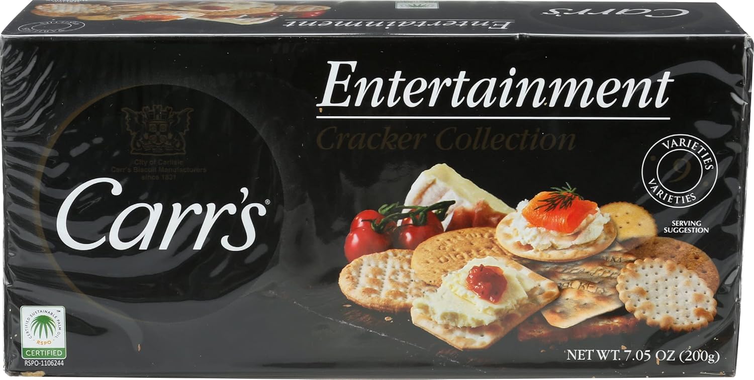 Carr's Entertainment Cracker Collection, 7.05 Ounce