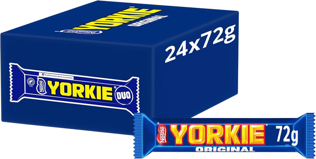 Nestle Yorkie Milk Duo - 24 x 72g 1728g