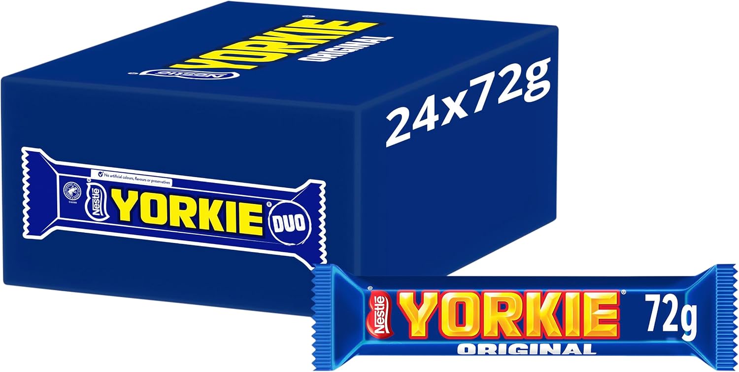 Nestle Yorkie Milk Duo - 24 x 72g 1728g