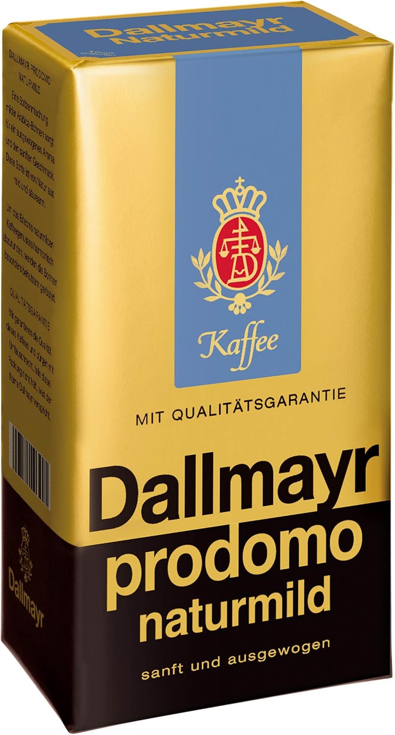 Dallmayr - Prodomo Naturmild Ground Coffee - 12x 500g