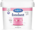 Satin Ice Fondant for Cake Decorating, Baby Pink (5 Pound)