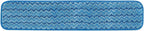 Rubbermaid Commercial Products HYGEN Microfiber Wet Mop Head Pad, 24 inch, Blue, for Janitorial/Professional Cleaners and Heavy-Duty Industrial Floor Cleaning/Mopping/Scrubbing