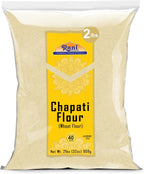 Rani Chapati Flour (100% Pure Whole Wheat Chakki Atta), For Making Roti & Indian Breads 32oz (2lbs) 908g ~ All Natural | Vegan | No Salt or Colors | NON-GMO | Kosher | Indian Origin