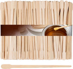200Pcs Eyebrow Wax Sticks - Small Wooden Waxing Sticks Wooden Wax Applicator for Nose Eyebrows Lips Hair Removal Waxing Essentials Mini Craft WoodSticks Esthetician Supplies for Home Salon Use