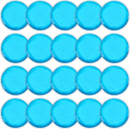 Reusable Ice Packs for Injuries, 20 Pack Round Ice Packs for Face, Gel Ice Pads Small Hot Cold Compress Ice Bag for Eyes After Surgery, Face, Wisdom Teeth, Breast Surgery
