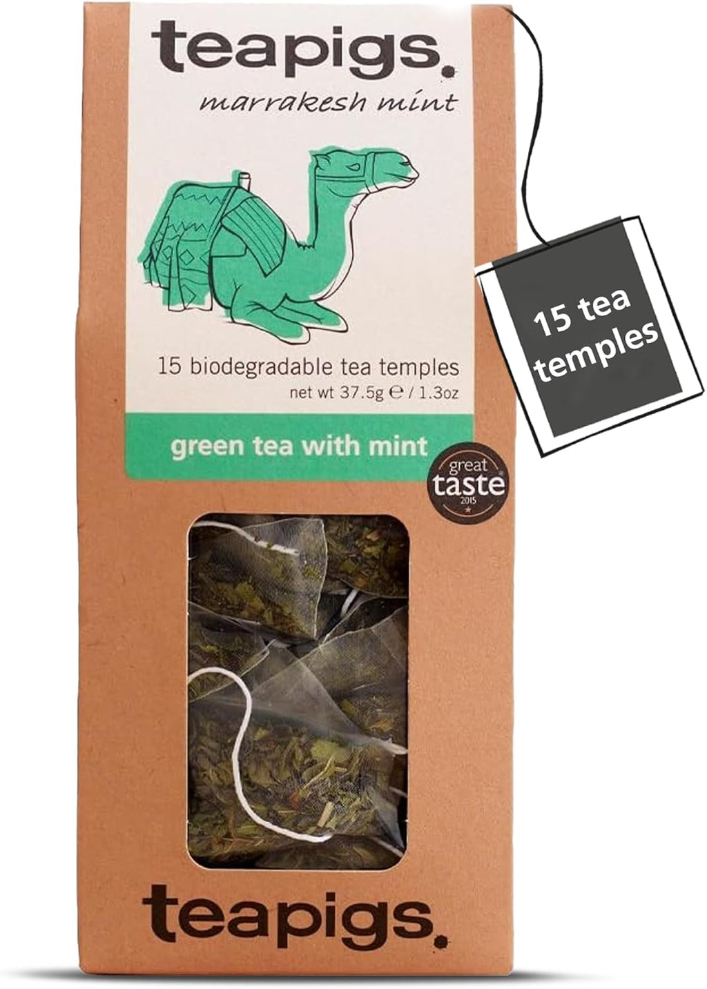 Teapigs Green Tea with Mint 15 Temples