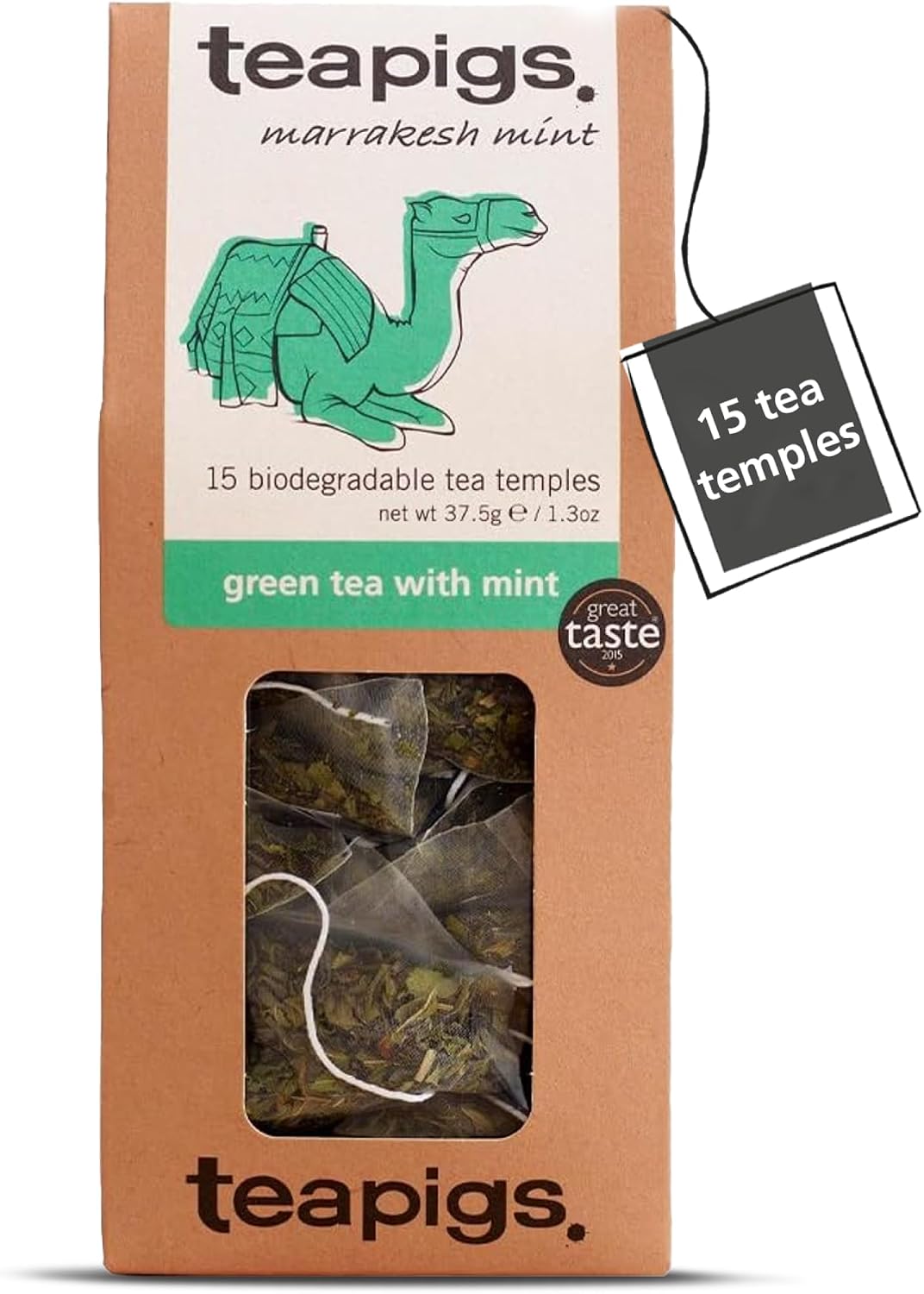 Teapigs Green Tea with Mint 15 Temples