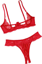 Avidlove Sexy Lingerie Set for Women Lace Bra and Panty Sets Underwire Push Up Lace Lingerie Set
