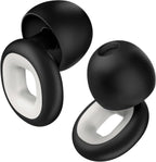 Ear Plugs for Sleeping & Motorcycle Wind Noise, Reusable Noise Cancelling Earplugs with Soft Flexible Silicone for Hearing Protection, Sleep, Concerts & Focus, NRR 28dB, 8 Tips S/M/L/XL