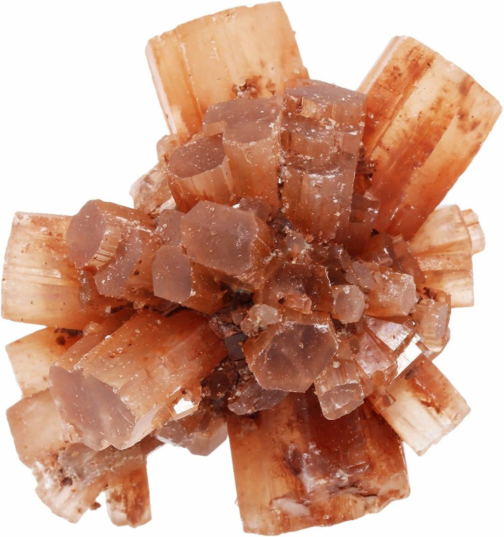 Rockcloud Natural Aragonite Calcite Cluster Healing Crystal Quartz Irregular Home Decoration Specimen Figurine