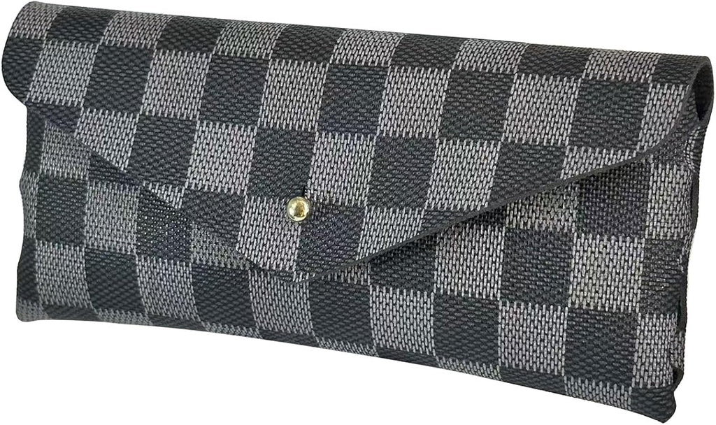 Glasses storage bag Travel sunglasses myopia glasses storage bag Fashion leather storage bag