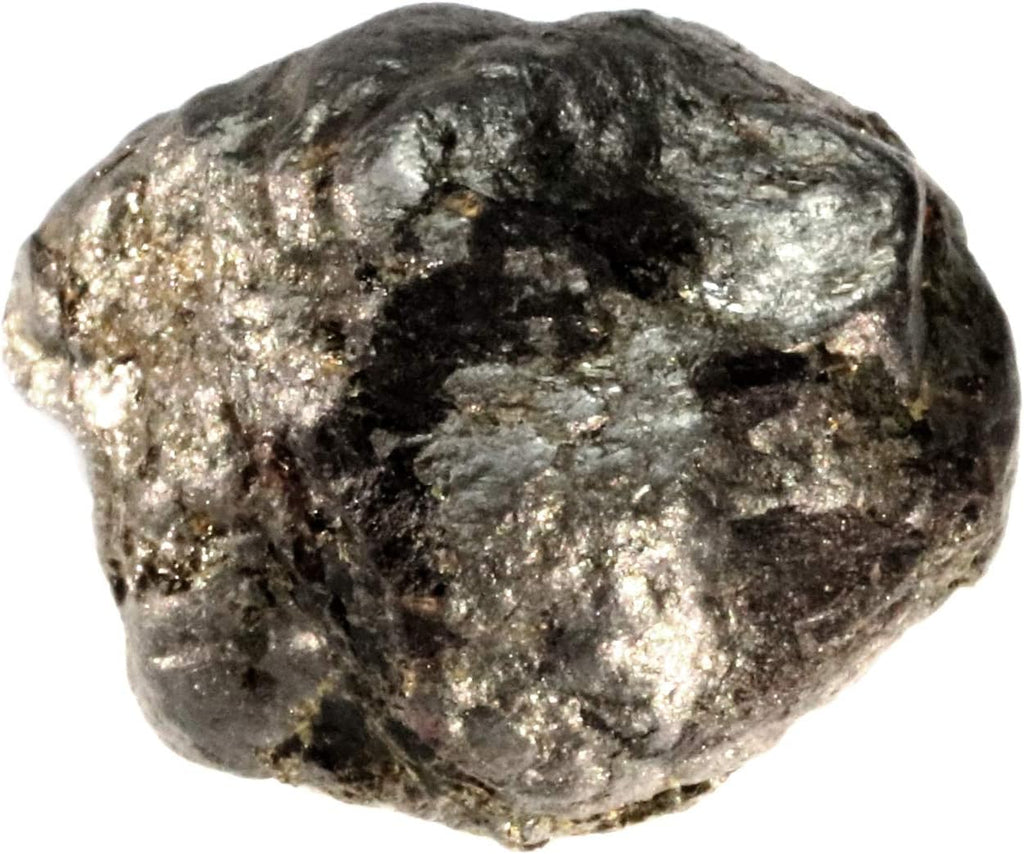 Graphite on Almandine Garnet Healing Crystal