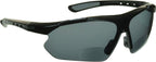 proSPORT Bifocal Sport Sunglasses Readers UV400 Blue Blocking Wrap Around Semi-Rimless Golf Driving Fishing Cycling Men Women