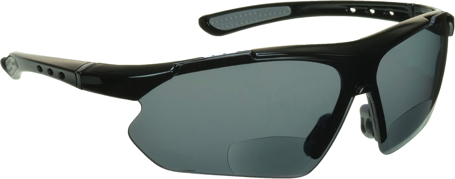 proSPORT Bifocal Sport Sunglasses Readers UV400 Blue Blocking Wrap Around Semi-Rimless Golf Driving Fishing Cycling Men Women