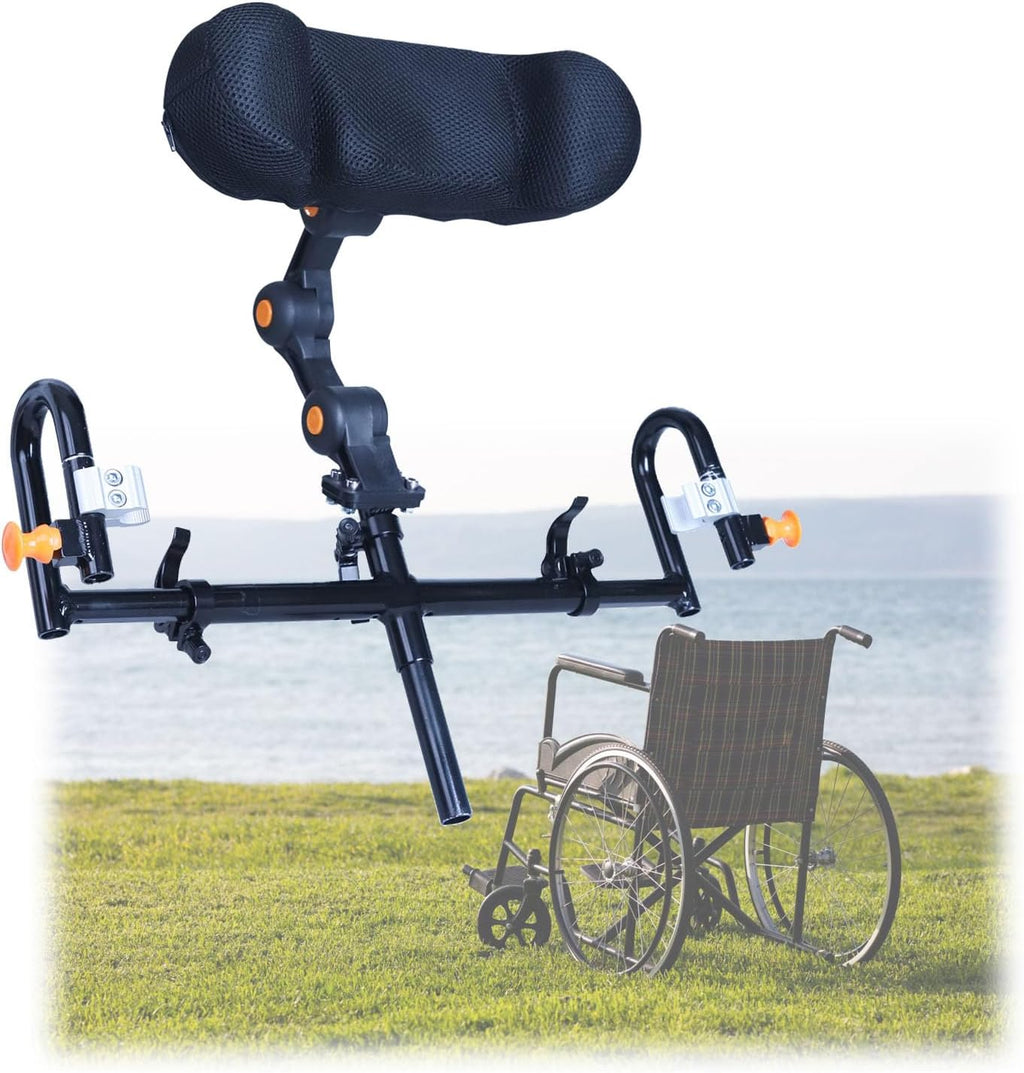 Breathable Neck Support Straight Positioning Pillow Accessories,Adjustable Wheelchair Headrest,Portable Universal Wheelchair Accessories